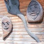 maski drewniane
